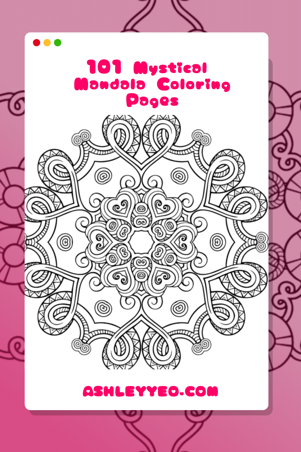 Colouring Books, Printable, Digital, 20 Cool Mandala's