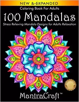 100 Basic Mandalas Midnight Edition: An Adult Coloring Book with Fun,  Simple, Easy, and Relaxing for Boys, Girls, and Beginners Coloring Pages  (Volume (Paperback)