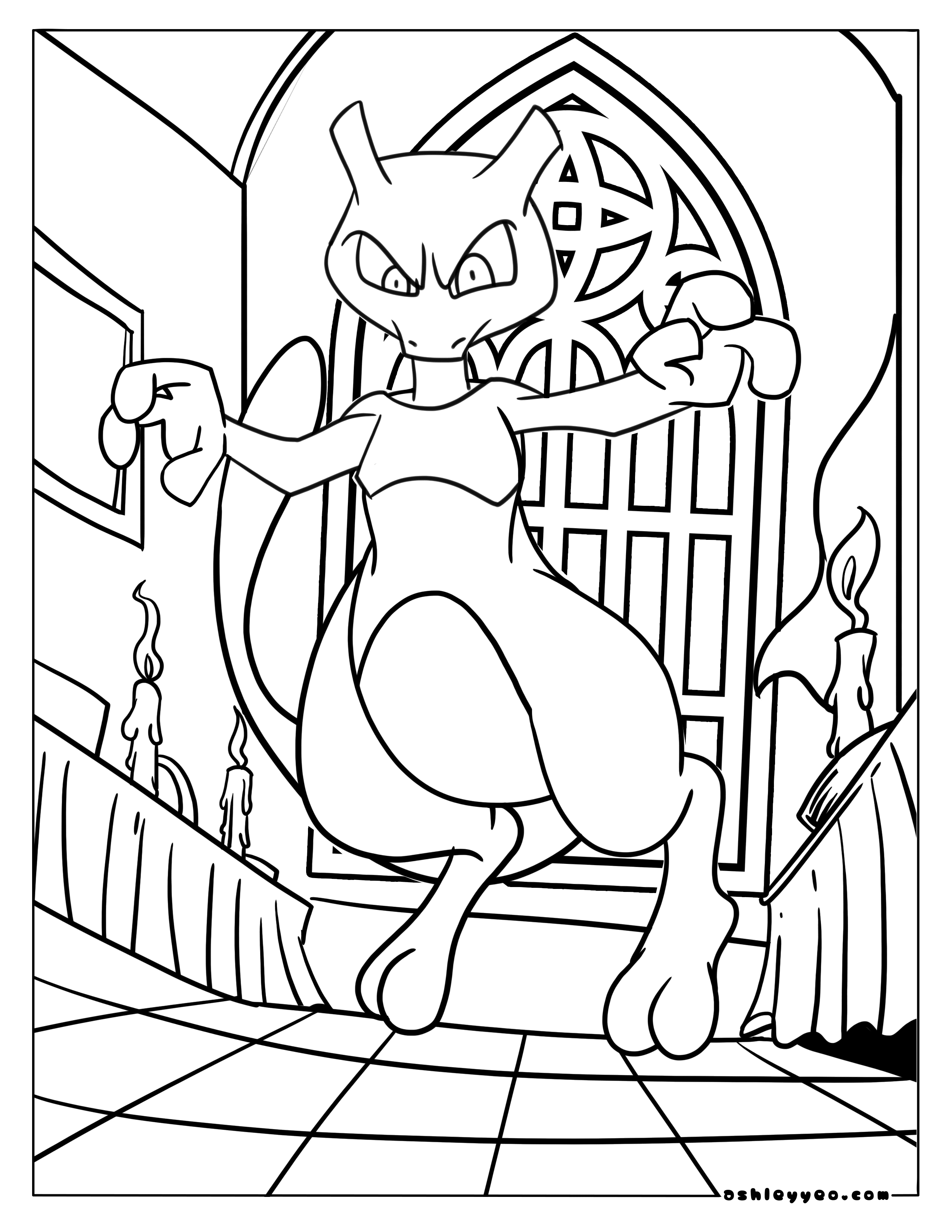Mew Pokemon Coloring Pages 2019, Educative Printable