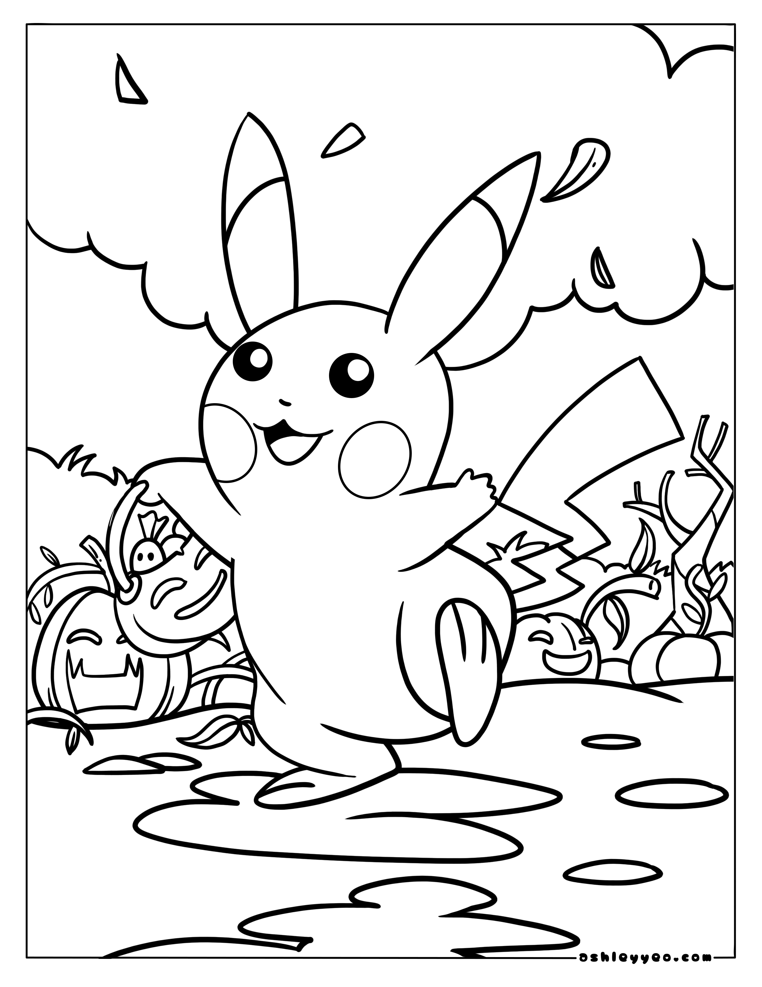mew pokemon coloring page – Having fun with children