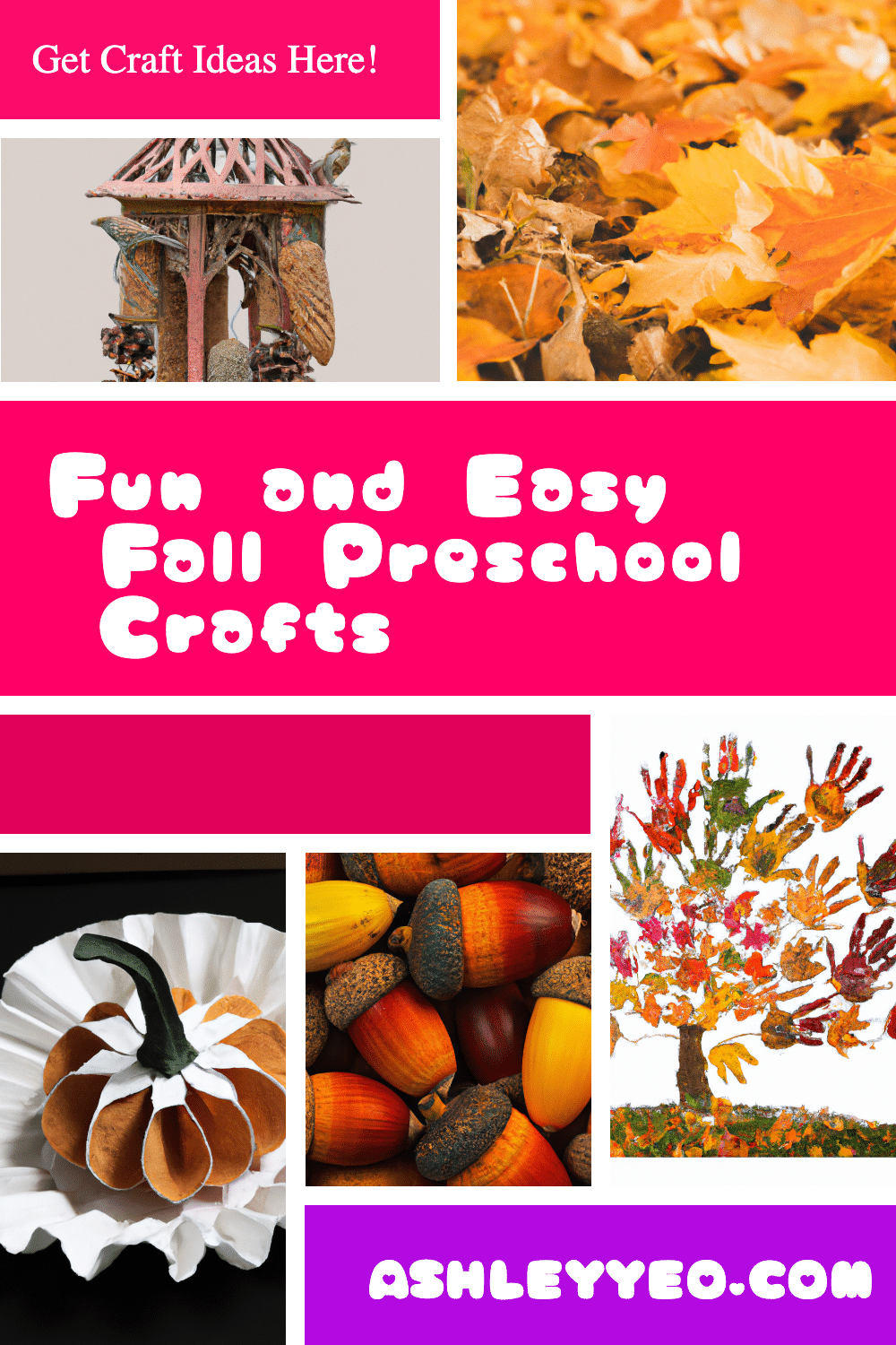 Fun and Easy Fall Preschool Crafts